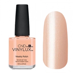 CND Vinylux №180 Dandelion - Лак для ногтей 15 мл телесно-желтый с жемчужным перламутром