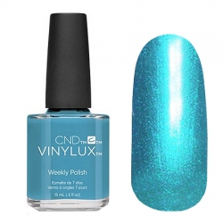 CND Vinylux №191 Lost Labyrinth - Лак для ногтей 15 мл перламутровый, цвет морской волны.