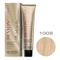 Revlon Professional Revlonissimo Colorsmetique Super Blondes - Крем-гель для перм. окрашивания волос 1002 Платиновый блондин 60 мл