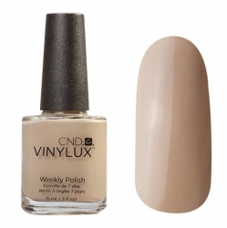 CND Vinylux №124 Svelte Suede - Лак для ногтей 15 мл нежно-бежевый, полупрозрачный.