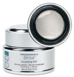 CND Brisa Lite Sculpting Pure White - Гель Скульптурный ультра белый 14 гр.