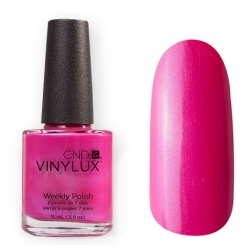 CND Vinylux №155 Tutti Frutti - Лак для ногтей 15 мл яркая фуксия с микроблеском. 