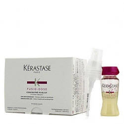 Kerastase Fusio-Dose Concentre Pixelist - Средство для придания блеска окрашенным волосам 10х12 мл