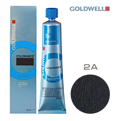 Goldwell Colorance 2A - Тонирующая крем-краска Иссиня-черный 60 мл