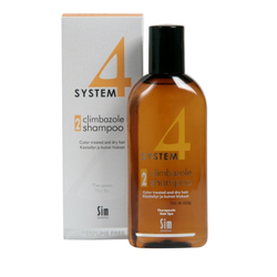 Sim Sensitive System 4 Therapeutic Climbazole Shampoo 2 - Терапевтический шампунь № 2 для сухих поврежденных и окрашенных волос 500 мл