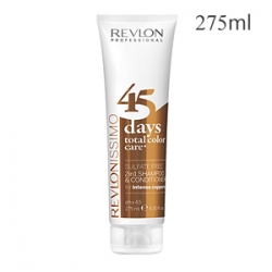 Revlon Professional Revlonissimo Color Care 45 Days Total Color Care Intense Coppers - Шампунь-кондиционер для медных оттенков 275 мл