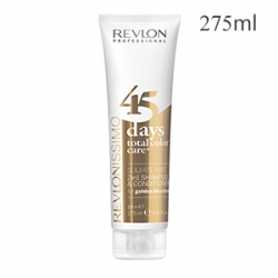 Revlon Professional Revlonissimo Color Care 45 Days Total Color Care Golden Blondes - Шампунь-кондиционер для золотистых блондированных оттенков 275 мл