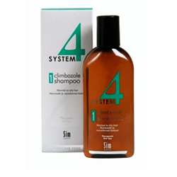 Sim Sensitive System 4 Therapeutic Climbazole Shampoo 1 - Терапевтический шампунь № 1 для нормальной и жирной кожи головы 500 мл