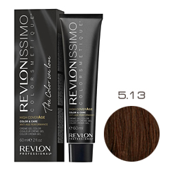 Revlon Professional Revlonissimo Colorsmetique High CoverАge - Крем-краска для волос 5.13 Бежевый светлый коричневый 60 мл 
