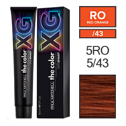 Paul Mitchell The Color XG - Перманентная крем-краска 5RO 5/43 90 мл