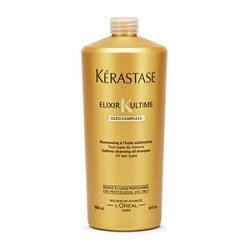 Kerastase Elixir Ultime Sublime Cleansing Oil Shampoo - Шампунь-ванна Эликсир Ультим 1000 мл