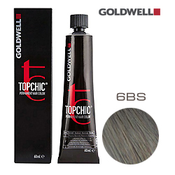 Goldwell Topchic 6BS - Стойкая краска для волос - Дымчатый светло-коричневый 60 мл.