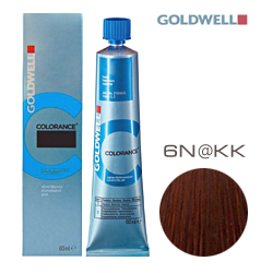 Goldwell Colorance 6N@KK - Тонирующая крем-краска Темный блонд с золотисто-медным сиянием 60 мл