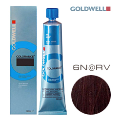 Goldwell Colorance 6N@RV - Тонирующая крем-краска Темный блонд с красно-фиолетовым сиянием 60 мл