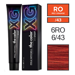 Paul Mitchell The Color XG - Перманентная крем-краска 6RO 6/43 90 мл