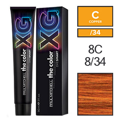 Paul Mitchell The Color XG - Перманентная крем-краска 8C 8/34 90 мл