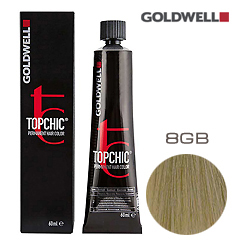 Goldwell Topchic 8GB - Стойкая краска для волос - Песочный светло-русый 60 мл.