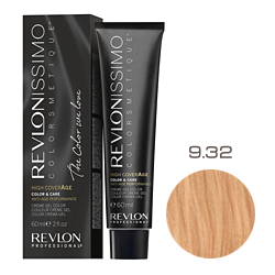 Revlon Professional Revlonissimo Colorsmetique High CoverАge - Крем-краска 9.32 Перламутрово-золотой очень светлый блондин 60 мл 