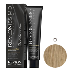 Revlon Professional Revlonissimo Colorsmetique High CoverАge - Крем-краска для волос 9 Светлый блондин 60 мл 