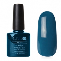 CND Shellac Blue Rapture - Гель-лак для ногтей 7,3 мл темно-голубой, эмаль.