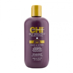 CHI Deep Brilliance Olive&Monoi Optimum Neutralizing Shampoo - Глубоко очищающий и нейтрализующий шампунь 355 мл