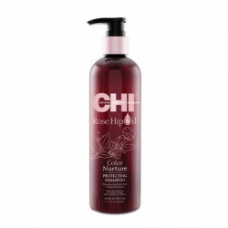 CHI Rose Hip Oil Shampoo - Шампунь с маслом шиповника для окрашенных волос 340 мл 