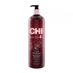 CHI Rose Hip Oil Shampoo - Шампунь с маслом шиповника для окрашенных волос 739 мл 
