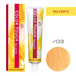 Wella Color Touch Relights Blonde - Оттеночная краска для светлых волос /03 Французская ваниль 60 мл