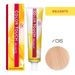 Wella Color Touch Relights Blonde - Оттеночная краска для светлых волос /06 Малиновый лимонад 60 мл