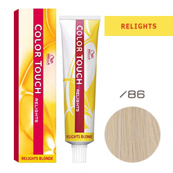 Wella Color Touch Relights Blonde - Оттеночная краска для светлых волос /86 Ледяное шампанское 60 мл