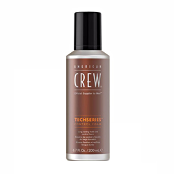 American Crew Techseries Control Foam - Пена для укладки волос сильной фиксации 200 мл