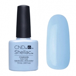 NEW Весна 2015! CND Shellac цвет Creekside гель-лак 7,3 мл пастельный голубой, эмаль.