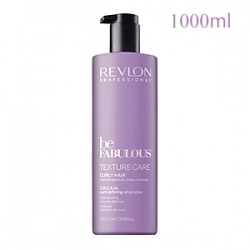 Revlon Professional Be Fabulous Texture Care Curly Hair C.R.E.A.M. Curl Defining Shampoo - Шампунь для вьющихся волос 1000 мл 