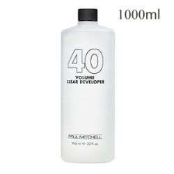 Paul Mitchell Clear Developer 40vol - Жидкий окислитель-проявитель 12% 1000 мл