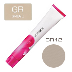 LEBEL Краска для волос Materia Grege&Mauve - GR12, 80 гр