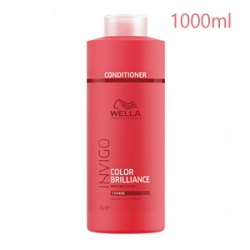 Wella Professionals Invigo Color Brilliance Coarse Protection Conditioner - Бальзам-уход для Окрашенных Жёстких волос 1000 мл