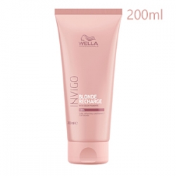 Wella Professionals Invigo Blonde Recharge Refreshing Conditioner Cool Blonde - Оттеночный бальзам-уход для Холодных Светлых оттенков 200 мл