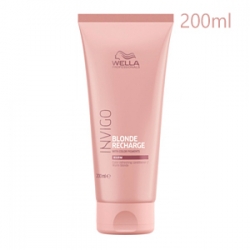 Wella Professionals Invigo Blonde Recharge Refreshing Conditioner Warm Blonde - Оттеночный бальзам-уход для Тёплых Светлых оттенков 200 мл
