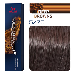 Wella Koleston Perfect ME+ Deep Browns - Крем-краска для волос 5/75 Темный палисандр 60 мл