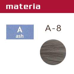 LEBEL Краска для волос materia A8 - Светлый блондин пепельный 80 гр