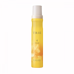 Lebel Trie Wave Foam 4 - Увлажняющая пена для создания воздушных локонов 200 гр