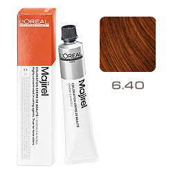 L'Oreal Professionnel Majirel Majirouge - Краска для волос Мажирель 6.40 Темный блондин интенсивный медный 50 мл