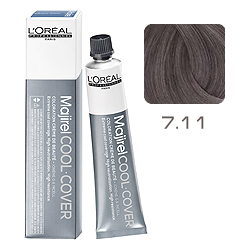 L'Oreal Professionnel Majirel Cool Cover - Краска для волос Кул Кавер 7.11 Блондин глубокий пепельный 50 мл