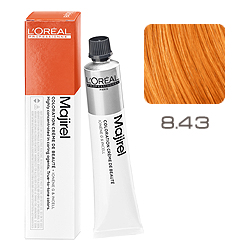 L'Oreal Professionnel Majirouge - Крем-краска 8.43 светлый блондин медно-золотистый 50 мл