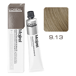 L'Oreal Professionnel Majirel - Краска для волос Мажирель 9.13 Очень светлый блондин пепельно-золотистый 50 мл