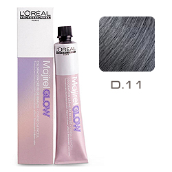 L'Oreal Professionnel Majirel GLOW Dark Base - Краска для волос .11 Графитово-пепельный (для темных баз от 1 до 5) 50 мл