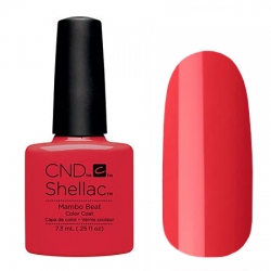 CND Shellac Mambo Beat - Гель-лак для ногтей 7,3 мл яркий пламенный оранжевый, эмалевый