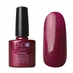 CND Shellac Гель-лак для ногтей Masquerade 7,3 мл бордово-баклажановый перламутровый.