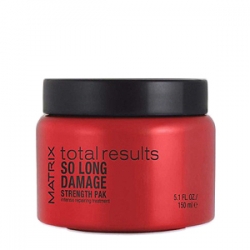 Matrix Total Results Repair So Long Damage Strength Pak Intensive Treatment - Маска-уход для интенсивного восстановления волос 150 мл