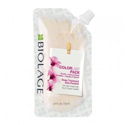 Matrix Biolage Colorlast Deep Treatment Vibrancy Pack - Маска-концентрат с орхидей и семечками абрикоса для глубокого восстановления окрашенных волос 100мл